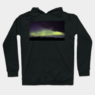 'Sky Dancers', the Northern Lights, Pitlochry, Scotland Hoodie